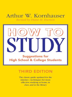 cover image of How to Study